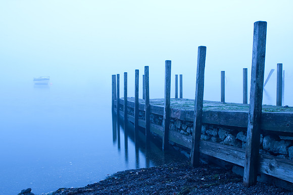 Distant boat