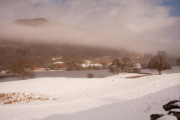 Mist over Rydal Water
