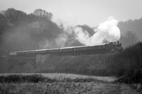 BR Class 4 Tank 80072 crossees the Victoria Bridge